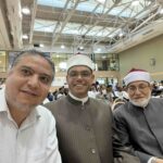 Sheikh Al-Maasrawi and Sheikh Al-Sabbagh visiting the Islamic Center of Irving for Quran graduation ceremony with Alkuttab team.